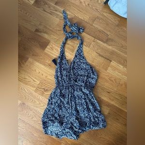 American Eagle Halter Romper